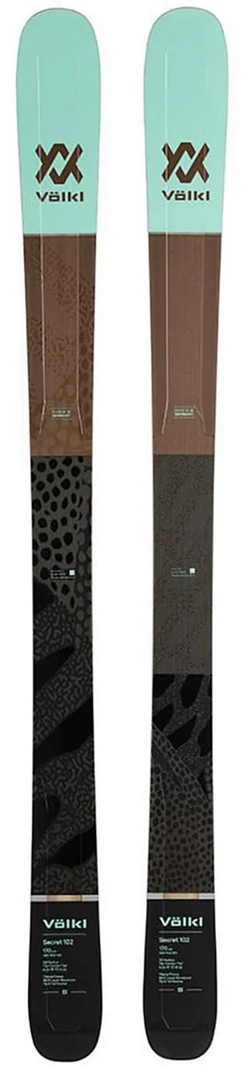 2020 VOLKL Secret 102 ladies snow skis