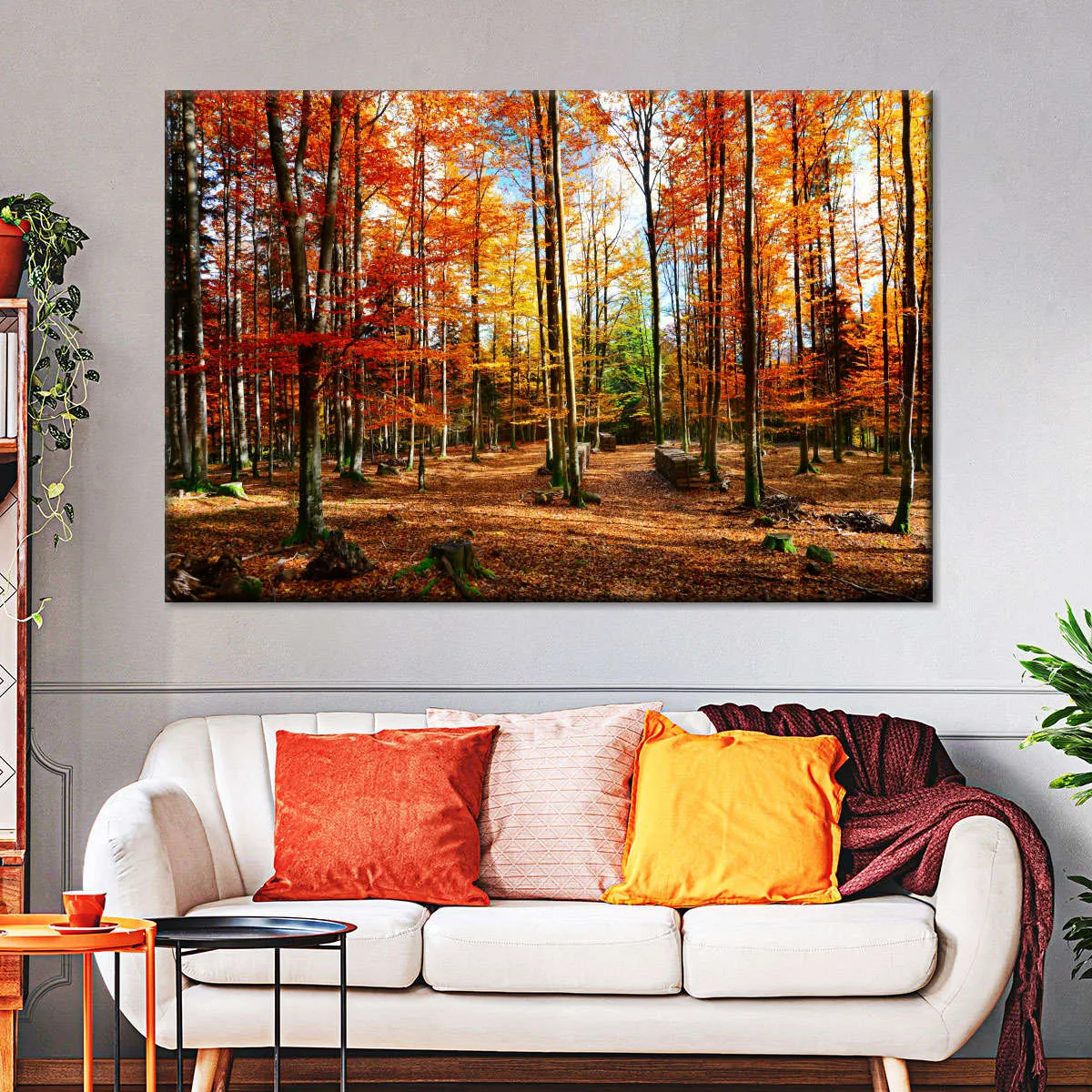 A Colorful World Wall Art