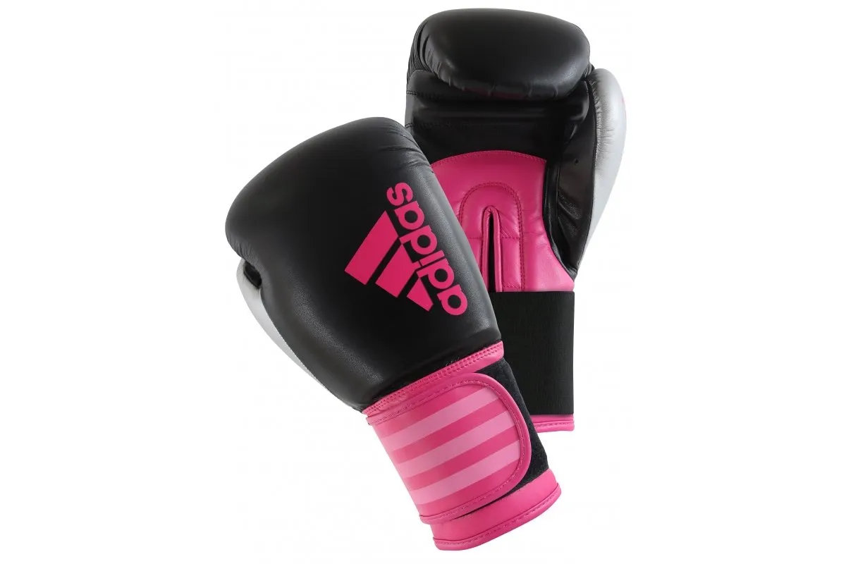 Adidas Hybrid 100 Women's Boxing Gloves - Pink 6oz & 10oz