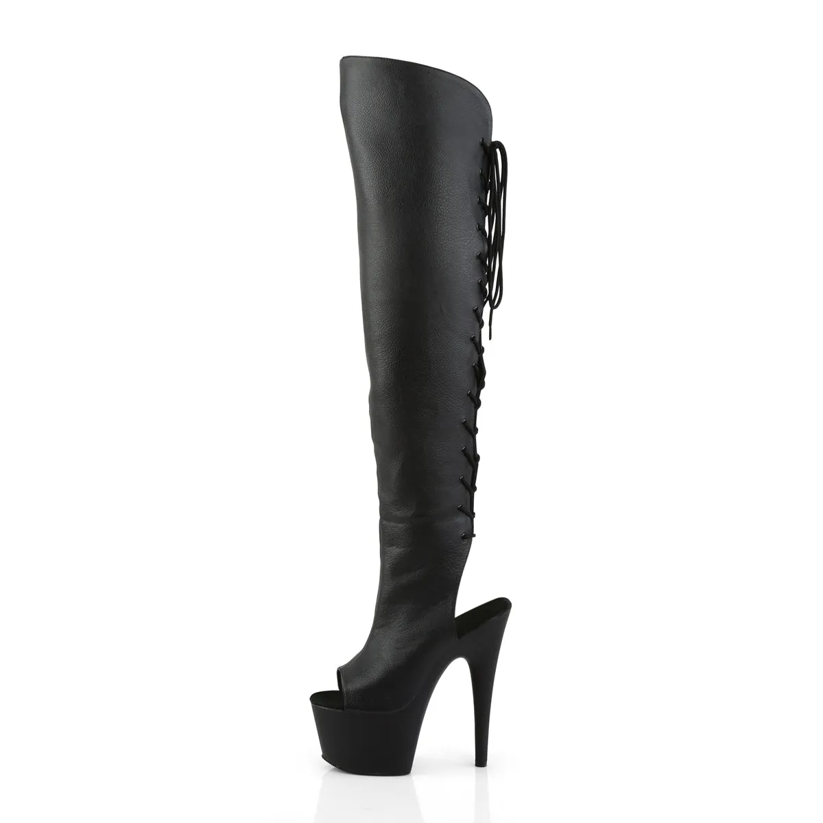 ADORE-3019 Open Toe Thigh High Boots