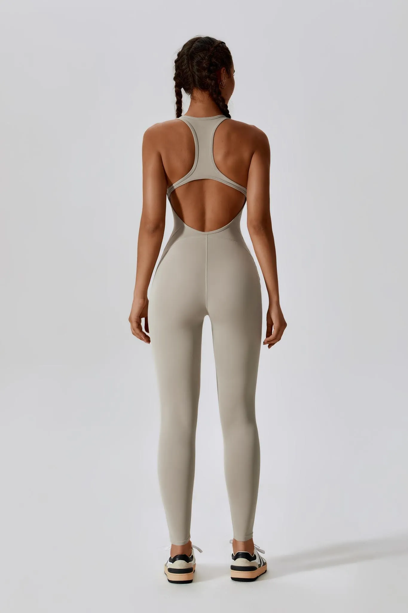 Amelia Jumpsuit - Nude