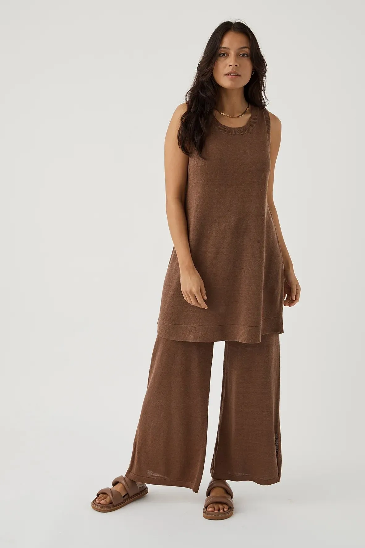 Arcaa Brie Shift Dress - Chocolate