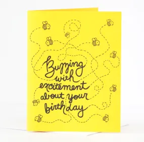 Bee Birthday Card