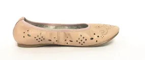 Belle Chiara Nude Floral Cutout Ballet Flat