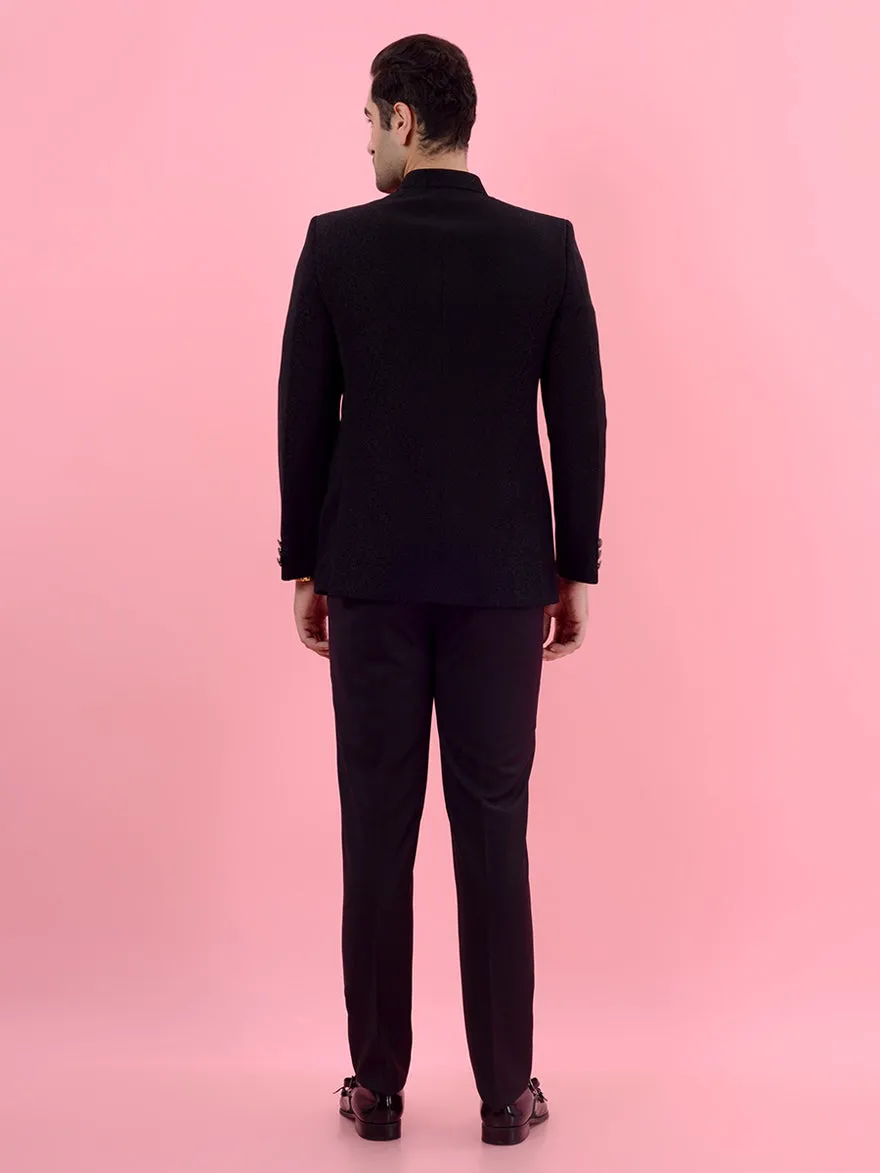 Black Jodhpuri Suit | JadeBlue