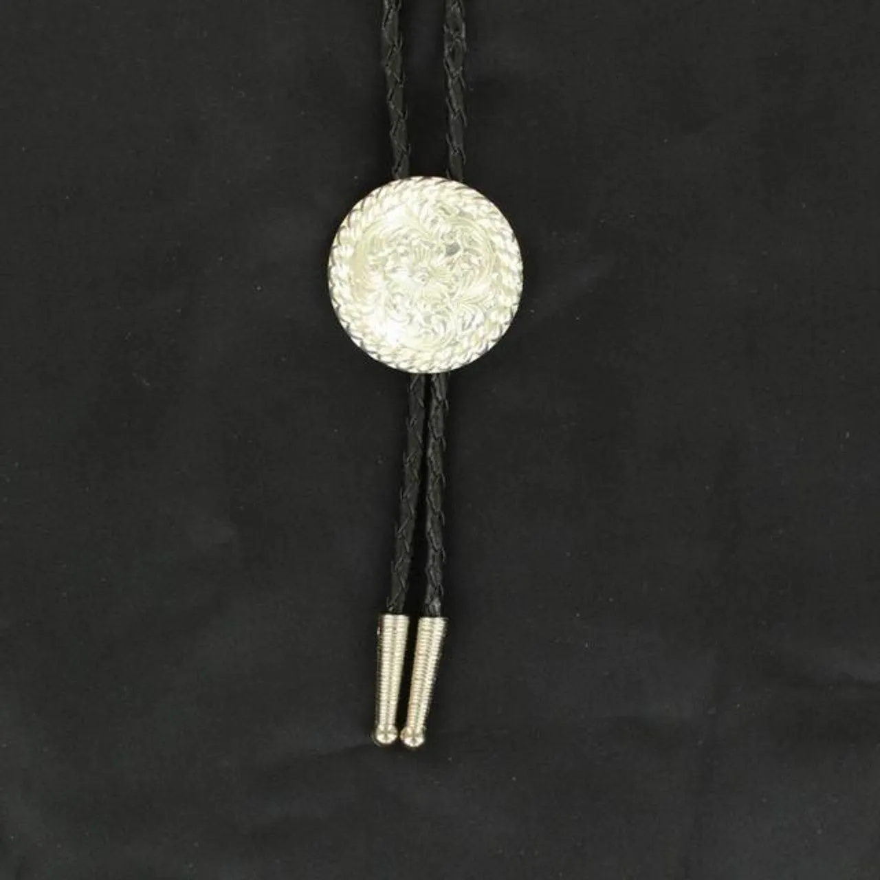 Bolo Tie ~ Round Concho