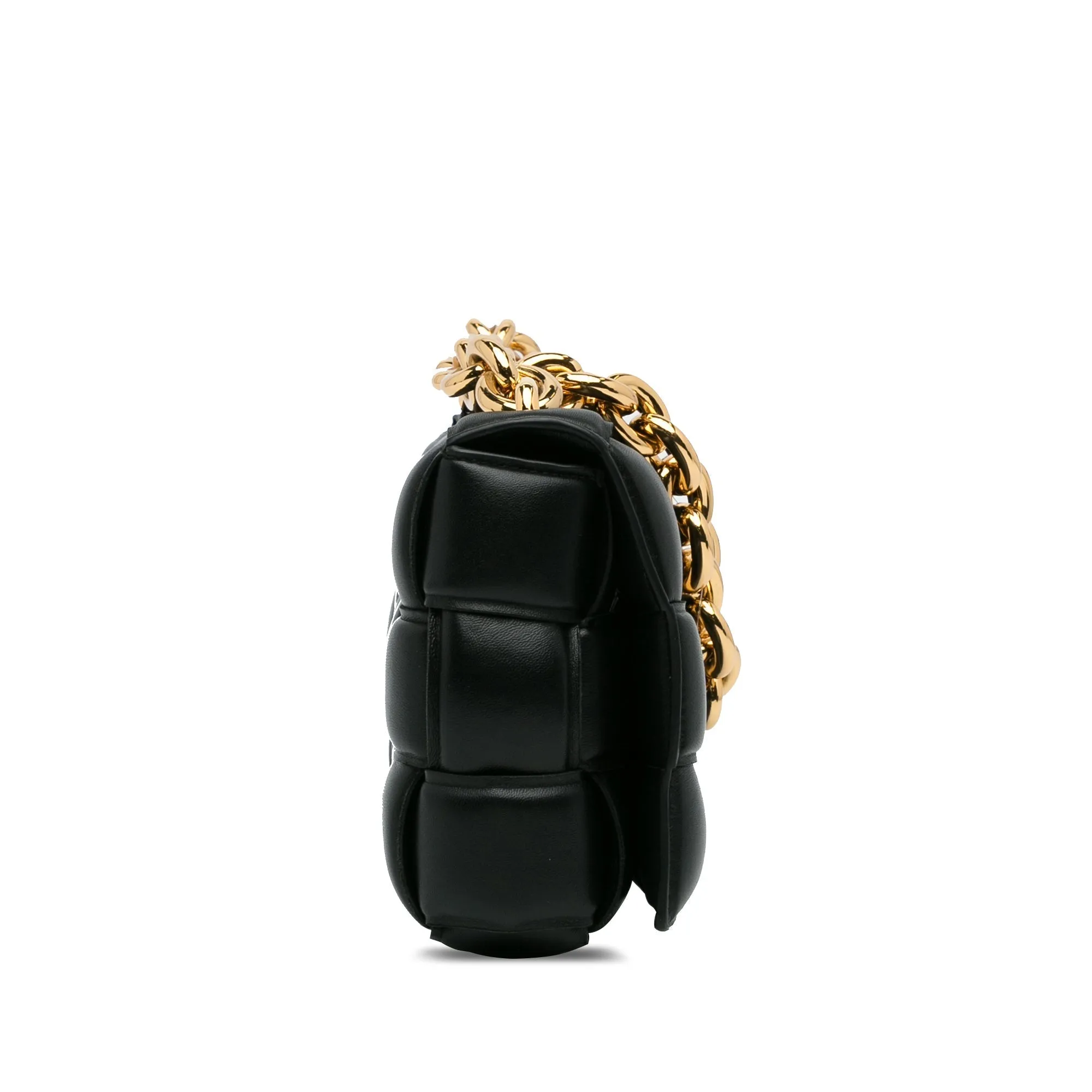 Bottega Veneta Padded Chain Cassette Black