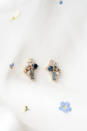 Bouquet Studs in Tranquil