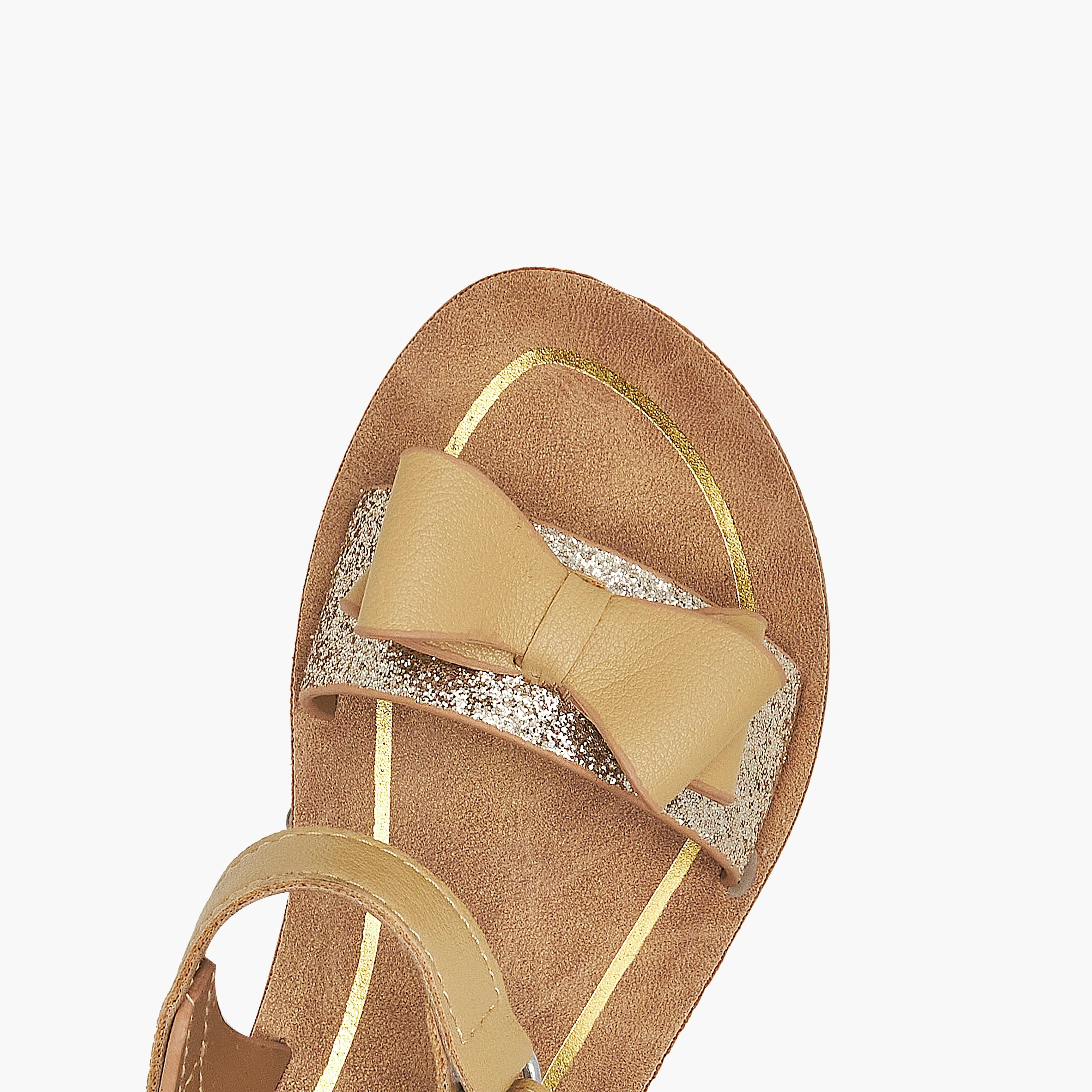 Bowed Girls Sandals