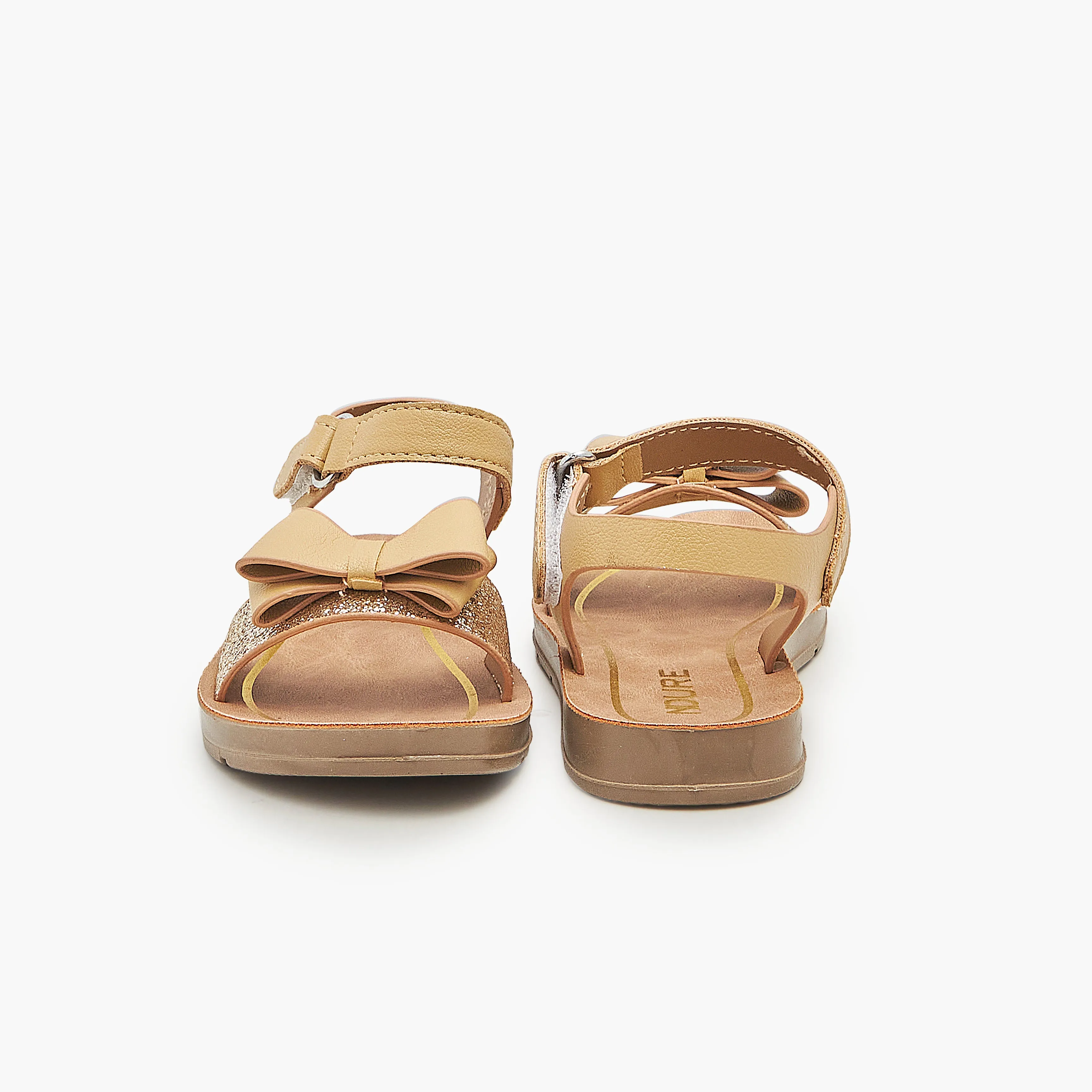 Bowed Girls Sandals