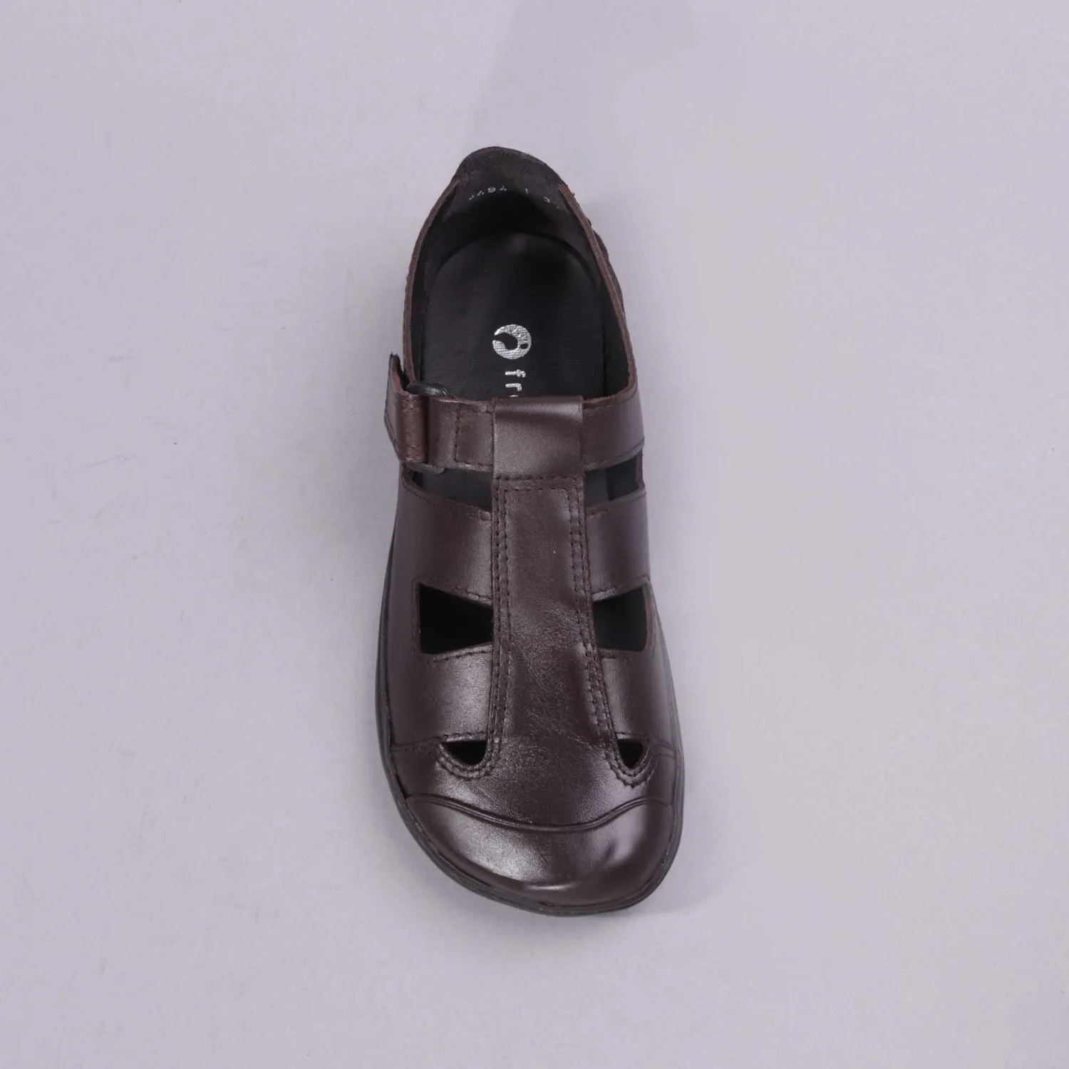 Boys School Sandal in Brown Sizes 34 - 38 - 7817