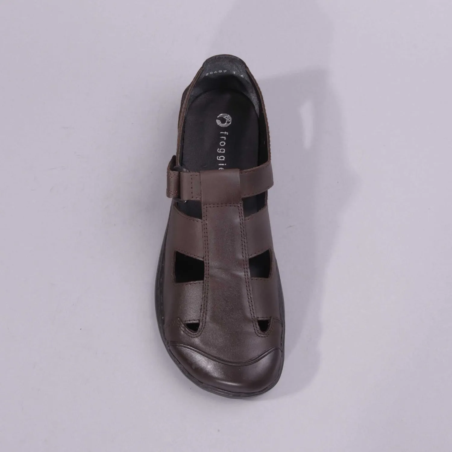 Boys School Sandal in Brown Sizes 39-47 - 7818