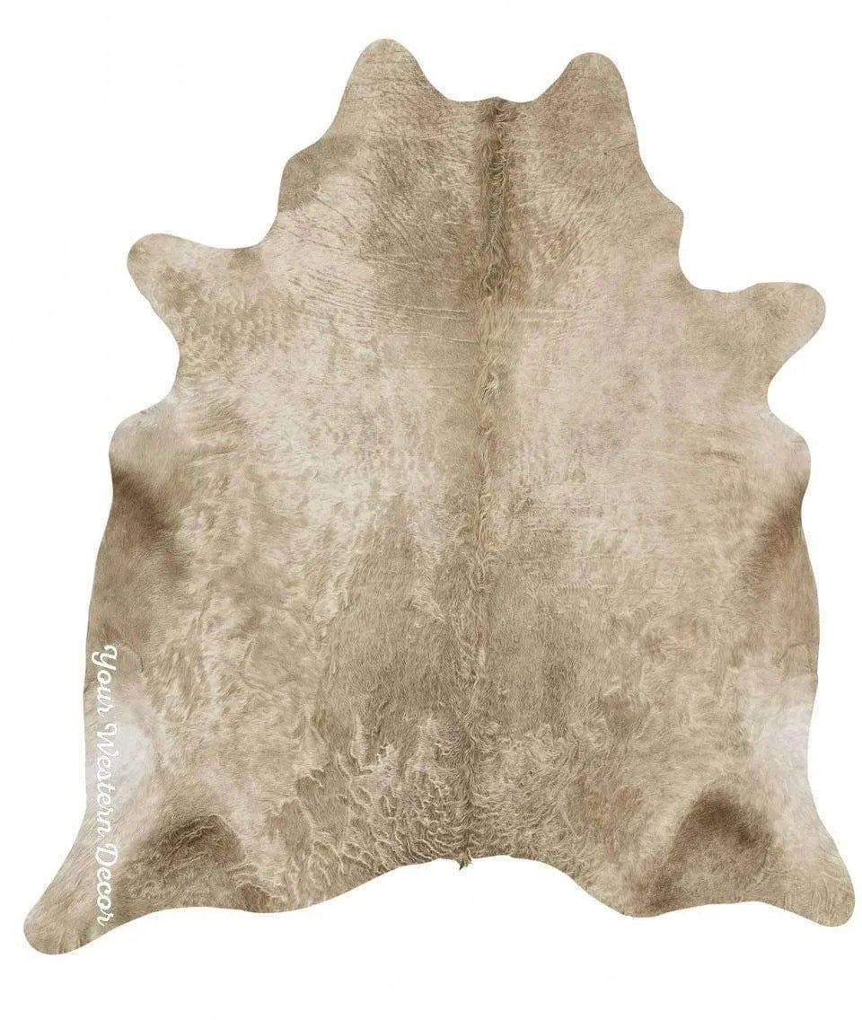 Brazilian Champagne Cowhide Rugs