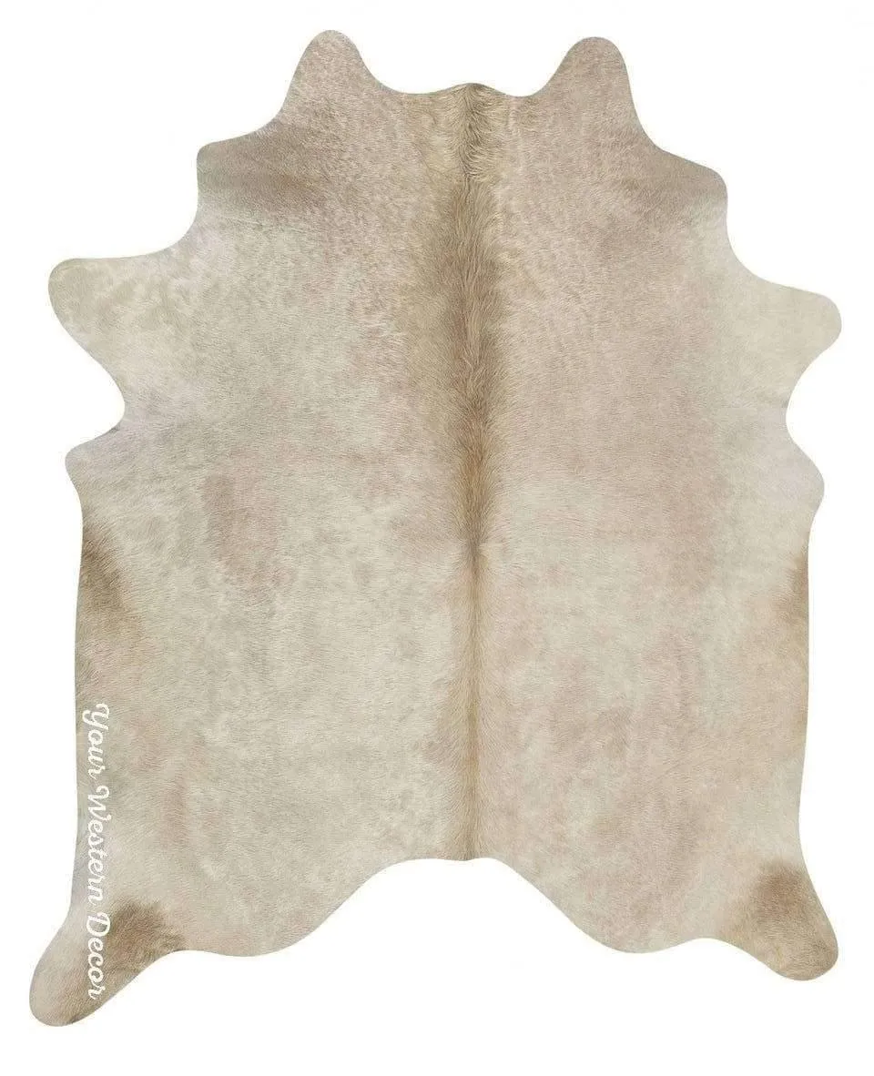 Brazilian Champagne Cowhide Rugs