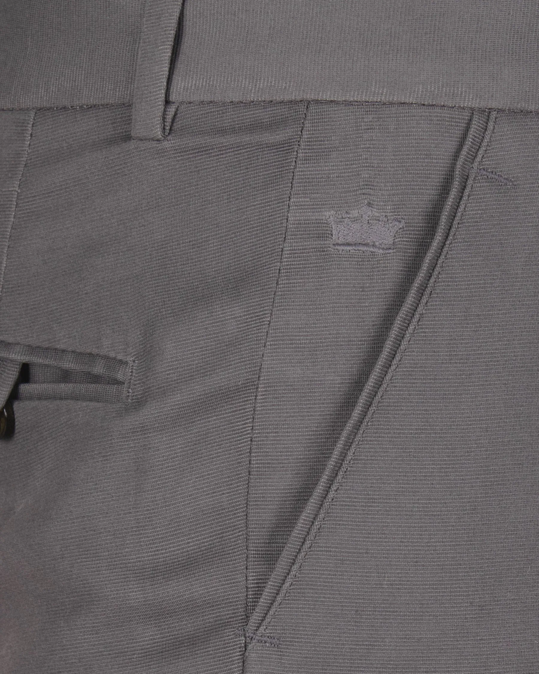 Bright Grey Premium Cotton Pant