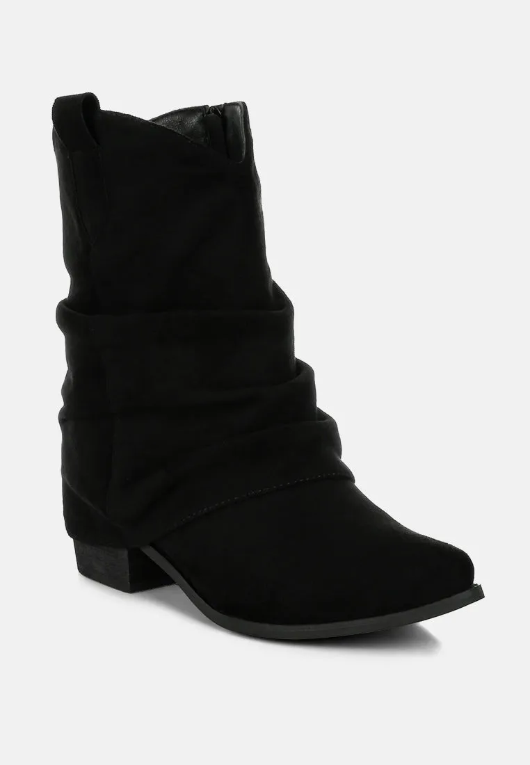 Bronco Slouchy Calf Boots