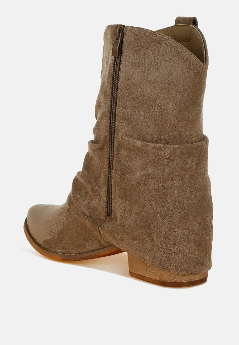 Bronco Slouchy Calf Boots