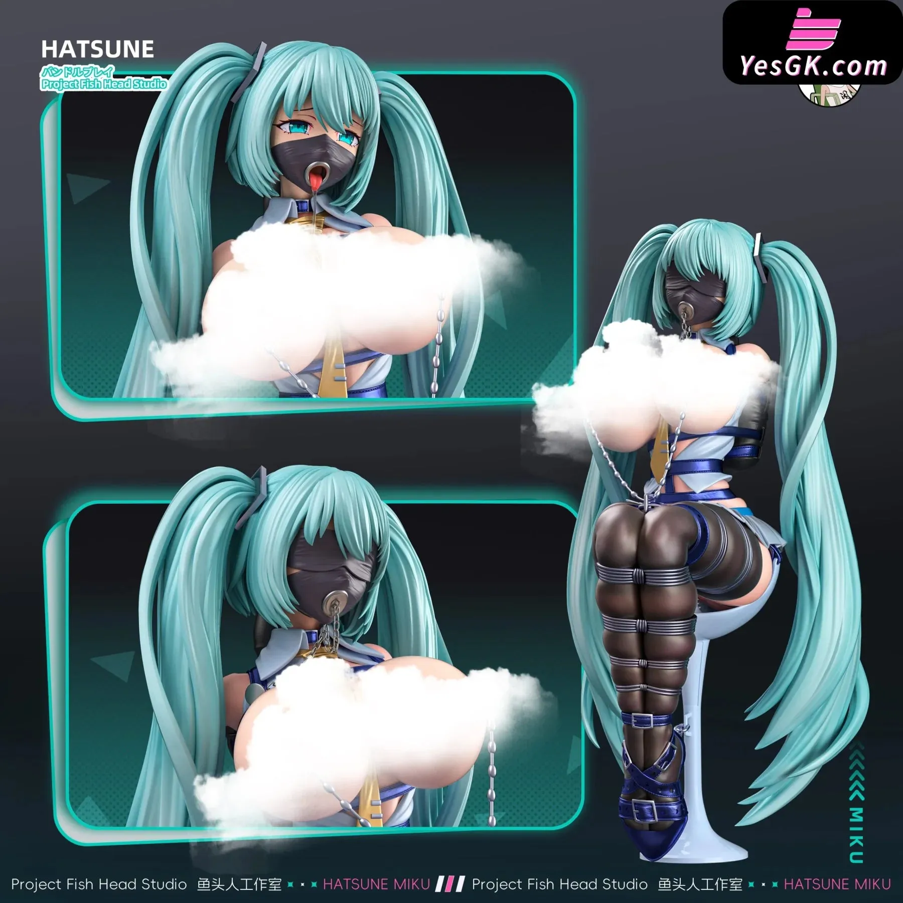 Bundled MIKU Statue - Fish Head Studio [Pre-Order]