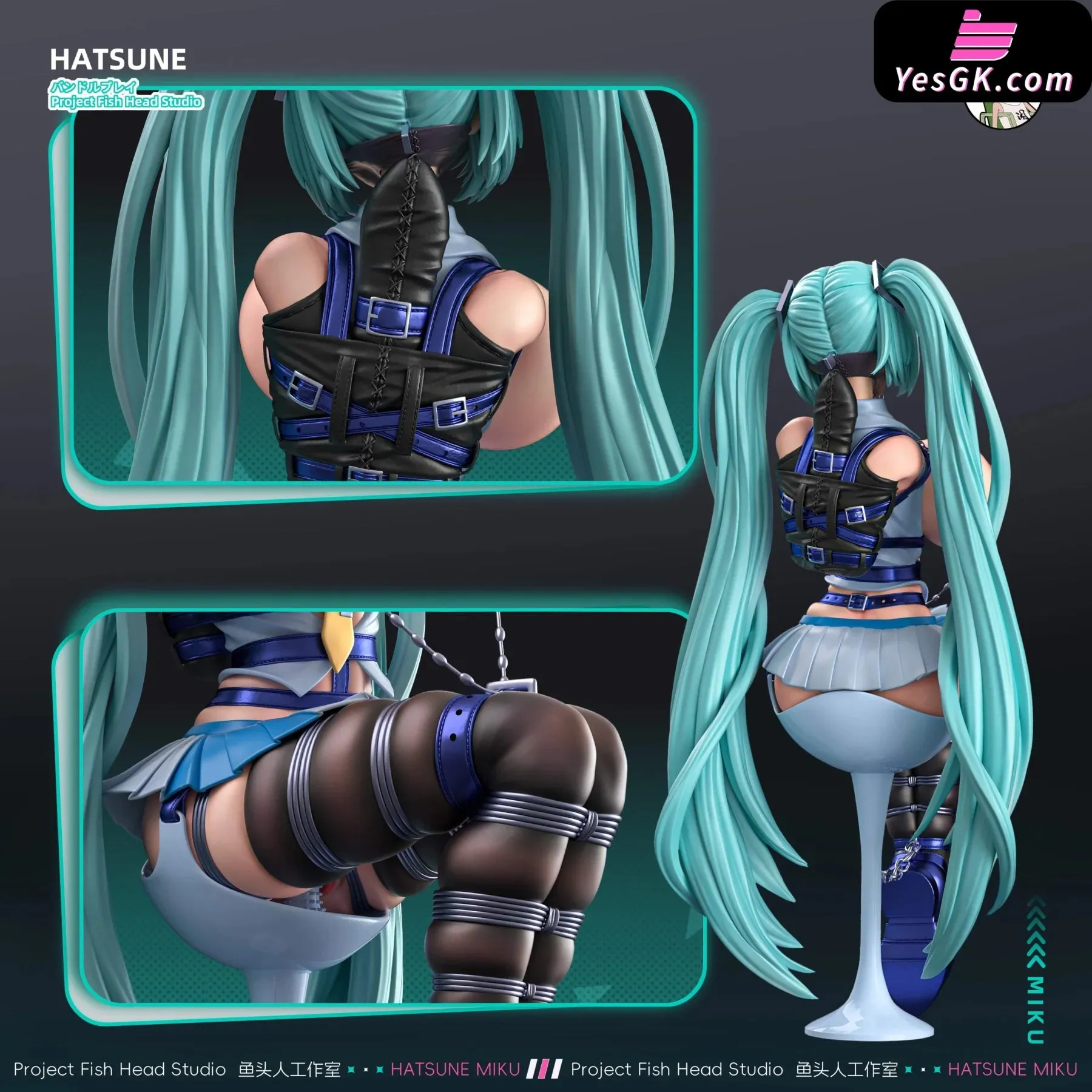 Bundled MIKU Statue - Fish Head Studio [Pre-Order]