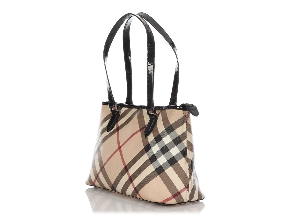 Burberry Haymarket Check Tote