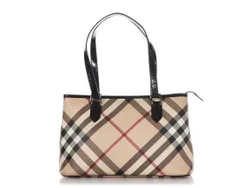 Burberry Haymarket Check Tote