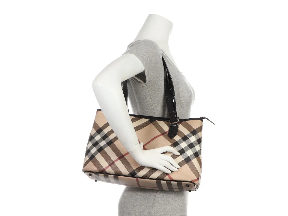 Burberry Haymarket Check Tote