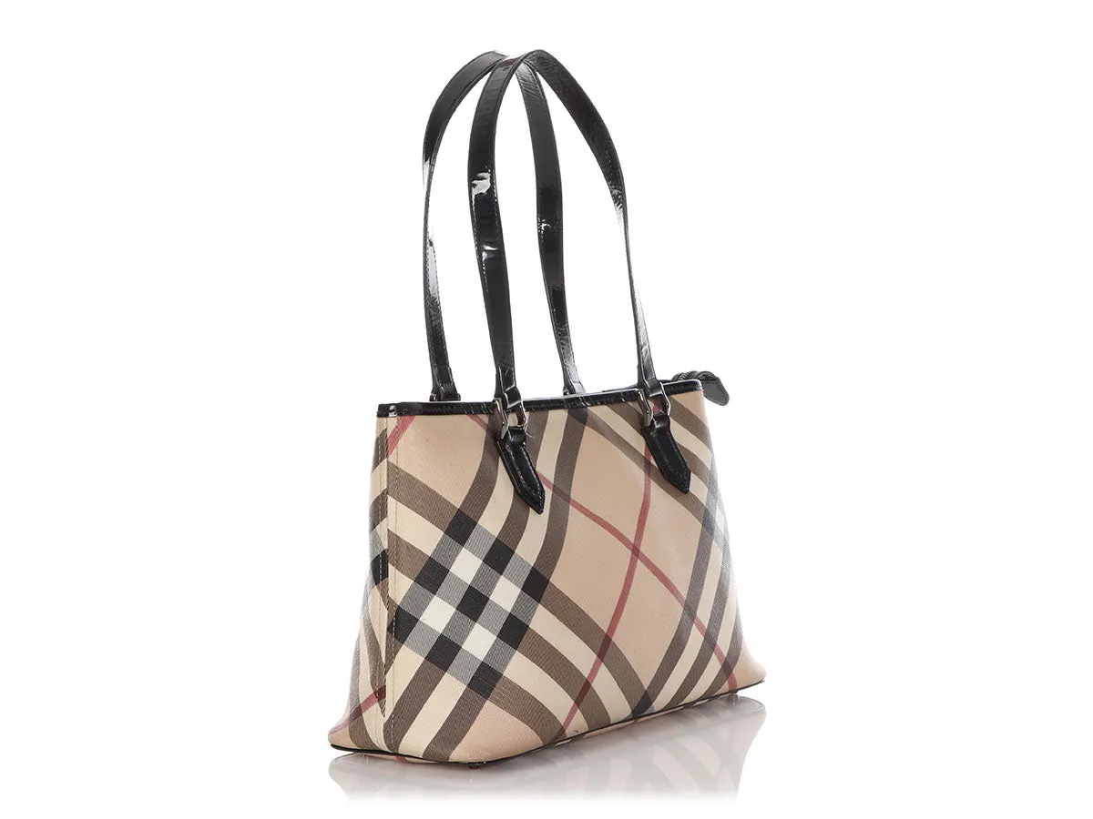 Burberry Haymarket Check Tote