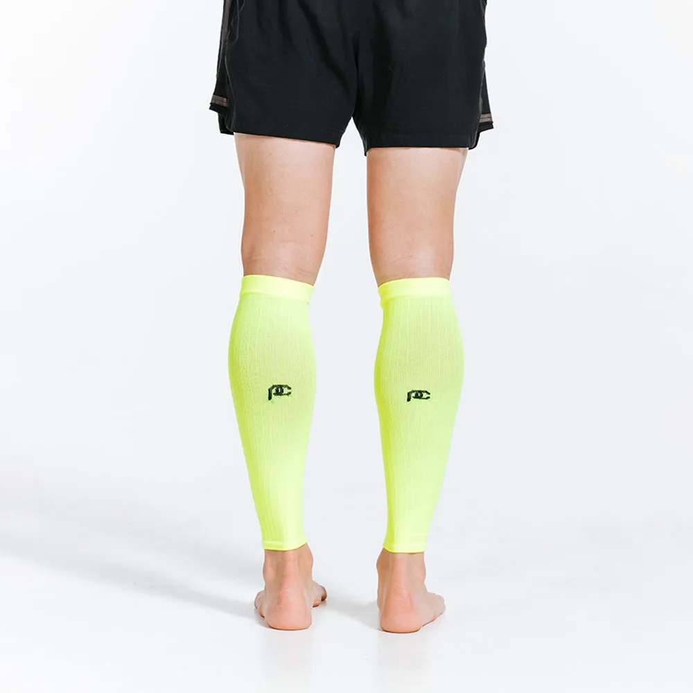 Calf Sleeves, Neon Yellow