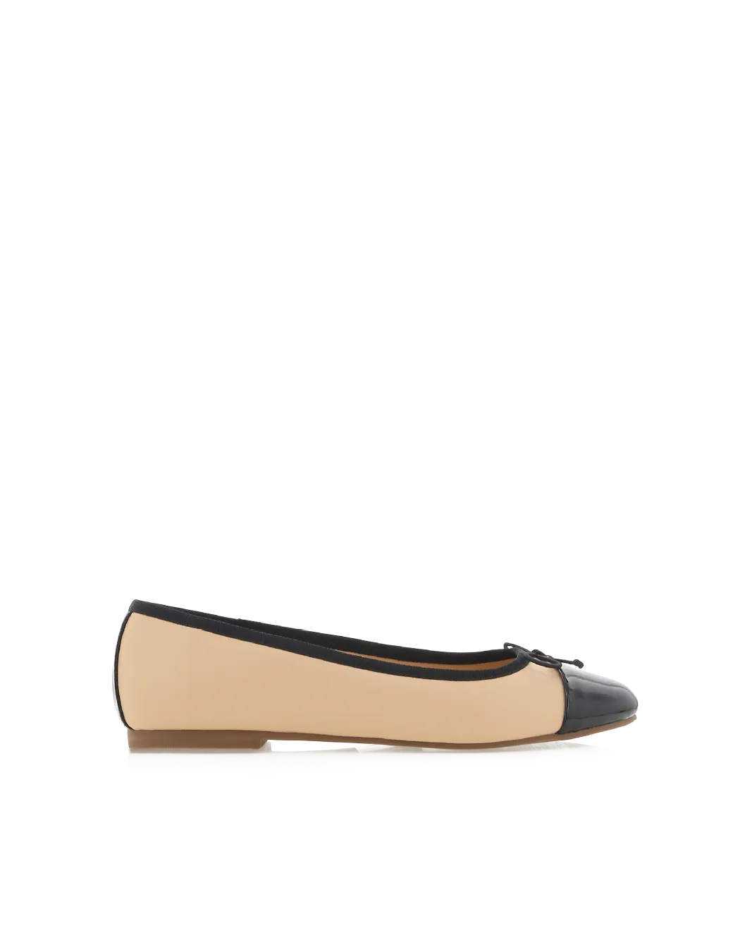 CARDEN - NOUGAT-BLACK PATENT