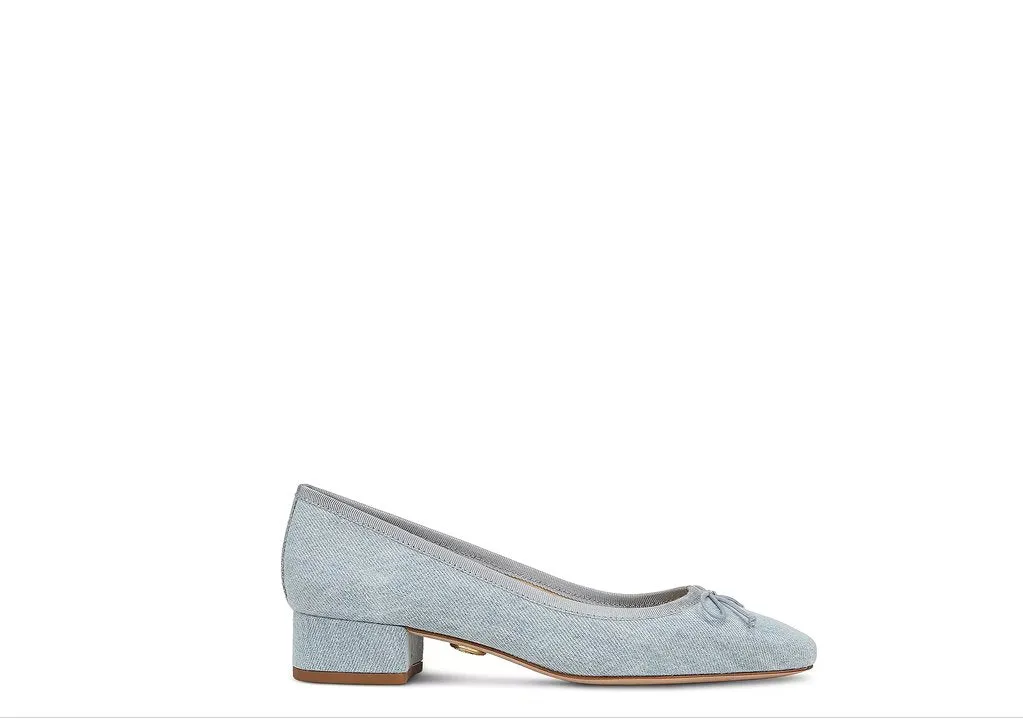 Cecile Ballet Pump Vista Blue