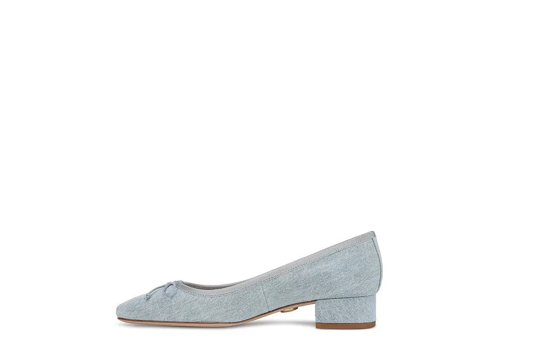 Cecile Ballet Pump Vista Blue