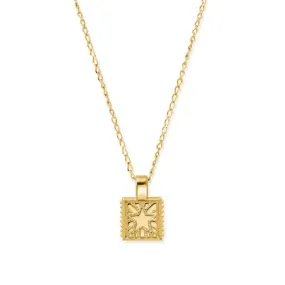 ChloBo Celestial Wonderer Yellow Gold Plated Necklace