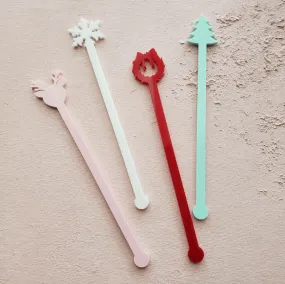 Christmas Drink Stir Sticks