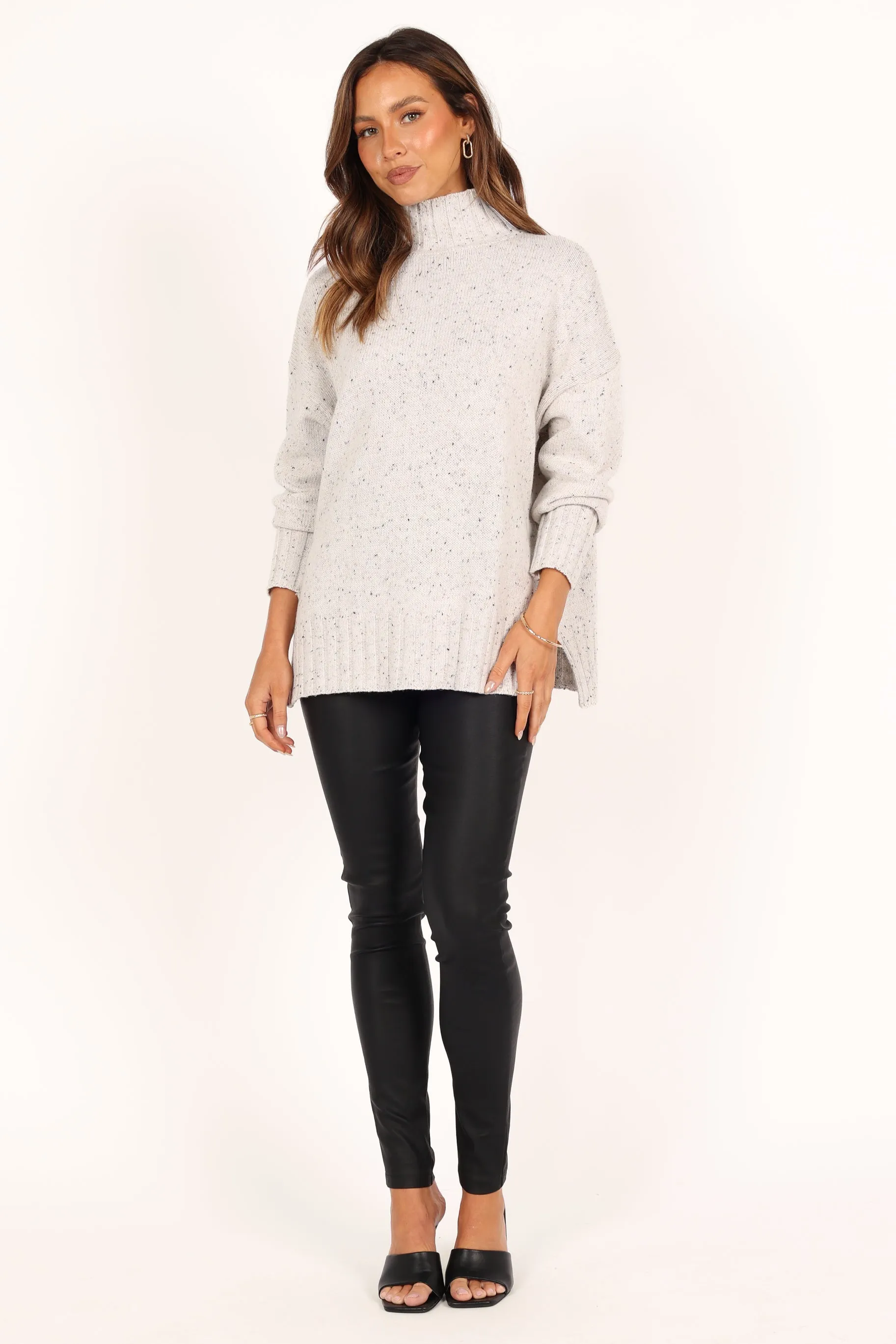 Conny Knit Sweater - White