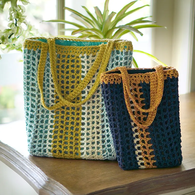 Crochet Mini Square Bag Dark - SALE CLOTHING & KIDS