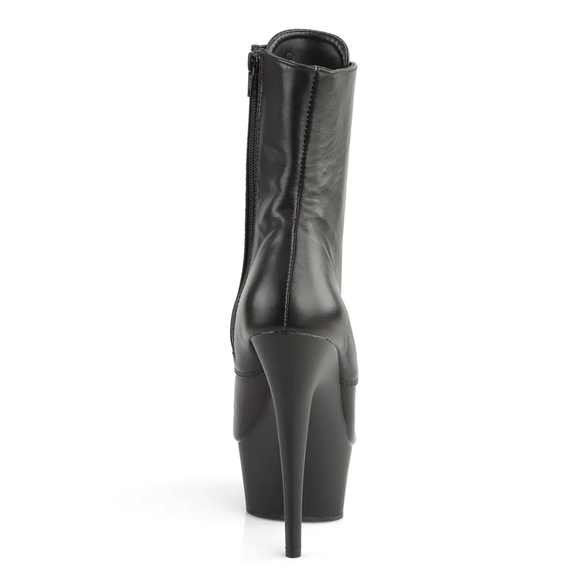 DELIGHT-1020 Black Calf High Boots