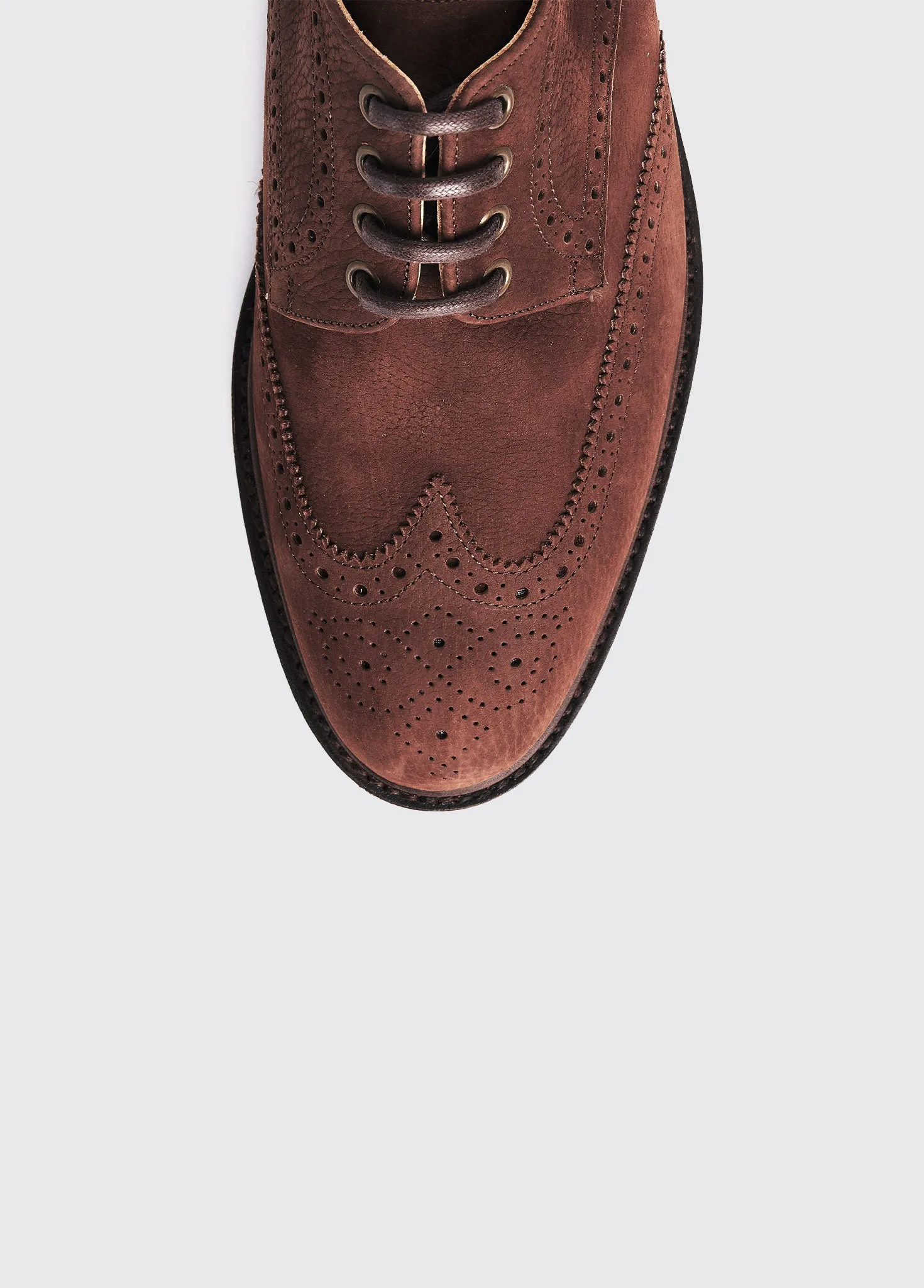 Derry Goodyear  Brogue Shoes - Walnut