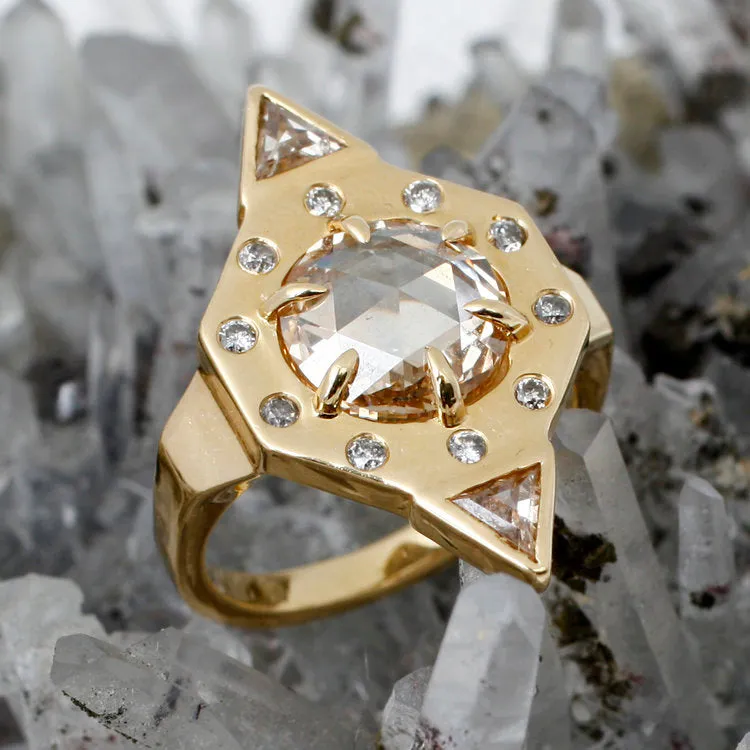 Diamond Shield Ring