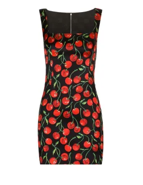 Dolce & Gabbana cherry-print minidress