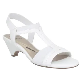 Eara Wide Width Stretch Dress Sandal with Memory Foam