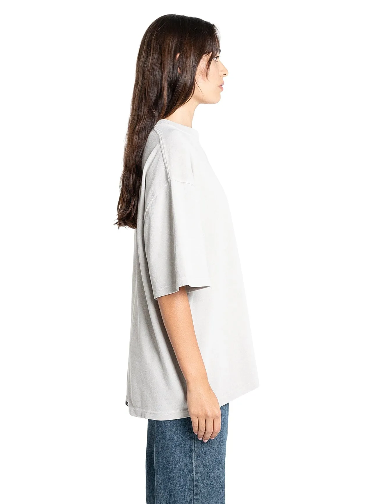 Earths Services Oversized Tee - Oyster Grey