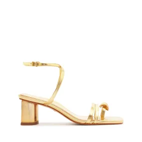 Elysa Metallic Leather Sandal