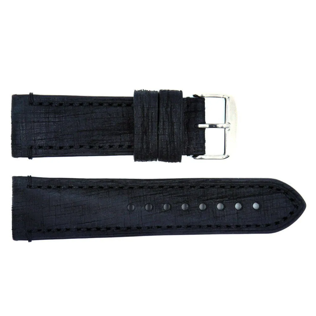 Euro Collection Genuine Vintage Oily Leather Watch Strap