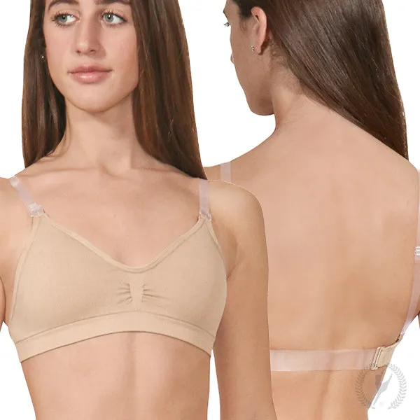 Eurotard Convertible Clear Strap Bra by EuroSkins