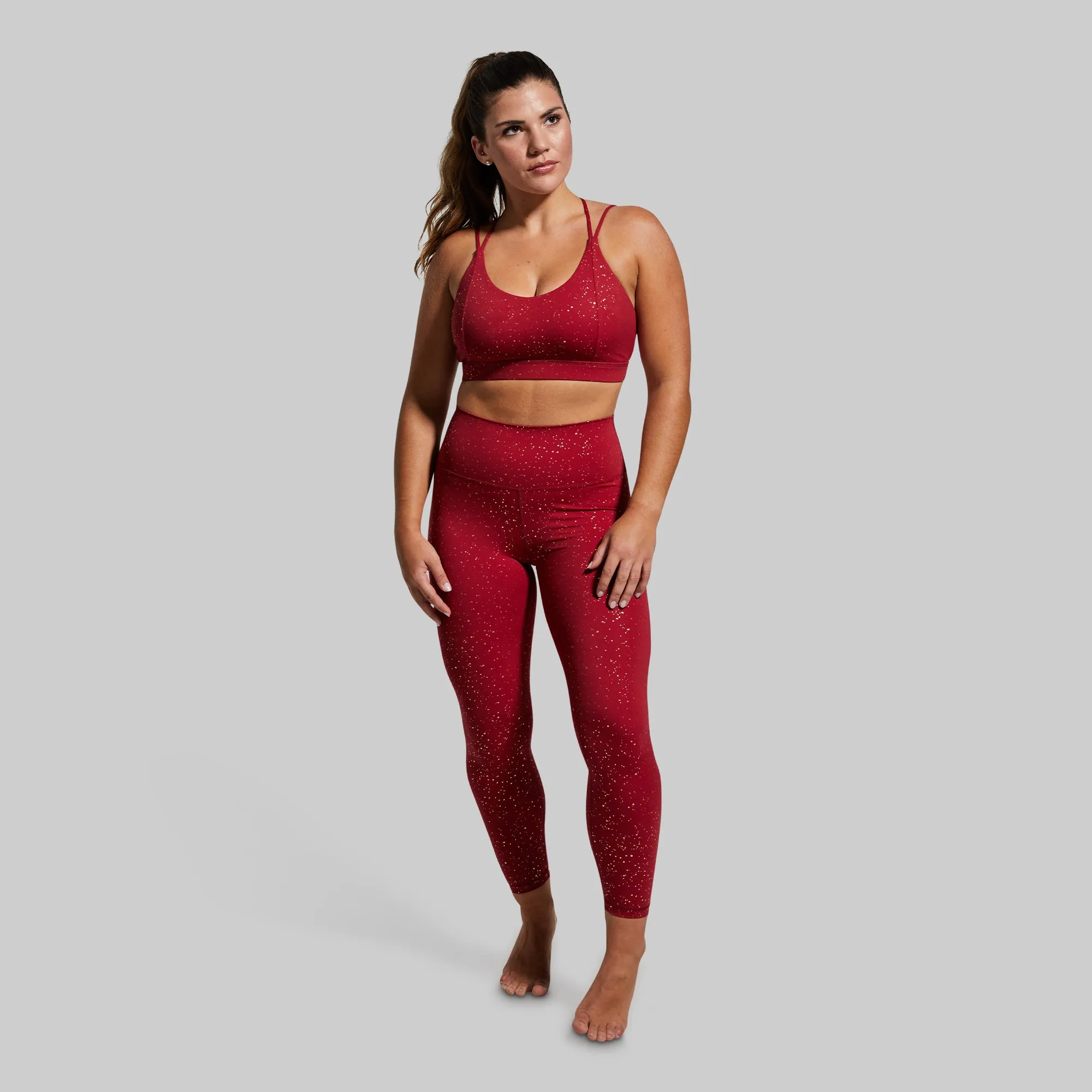 Exhale Sports Bra (Ruby Gold)