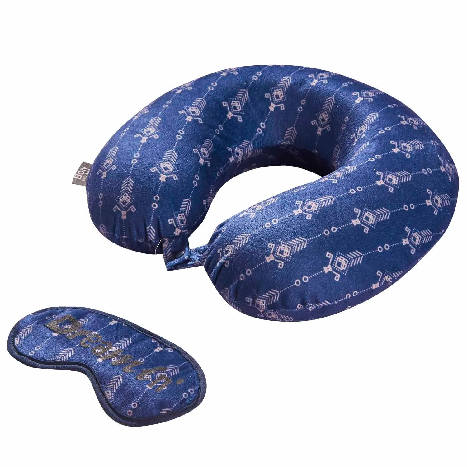 Eye Mask Memory Foam Travel Neck Pillow - Dream In