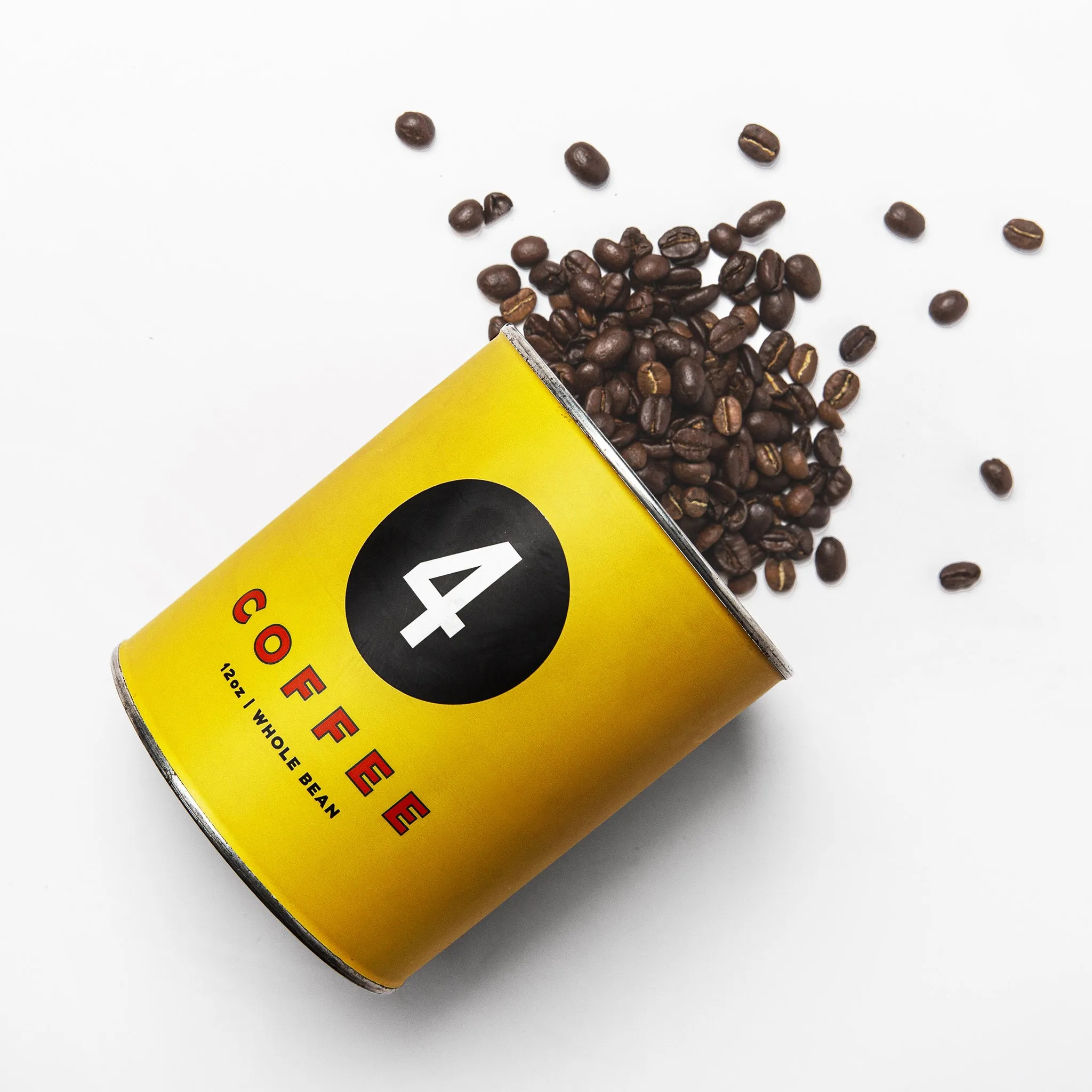 Four Coffee Tin in Sunday Motor Club Blend