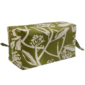 Frangipani Avocado Cosmetic Case, Large