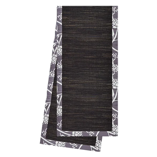 Frangipani Purple Haze Waterlily Runner, Medium (200cm) - SALE HOMEWARES