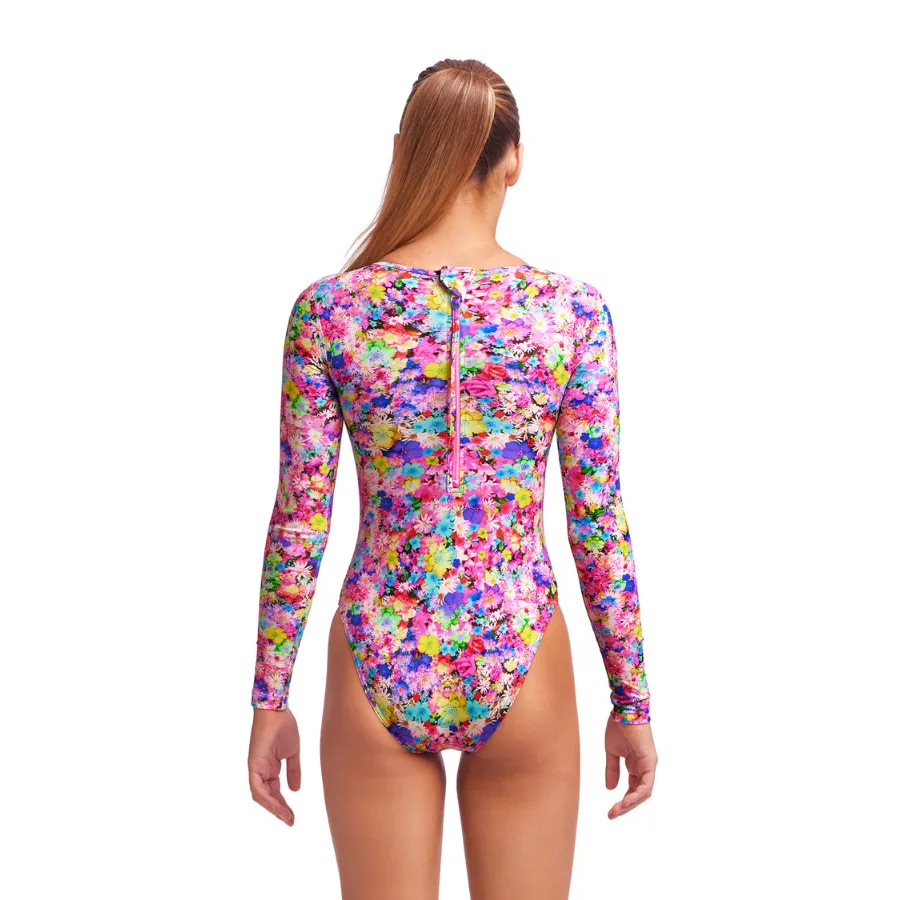 Funkita Girls Long Shot One Piece FKS060G - Garden Party